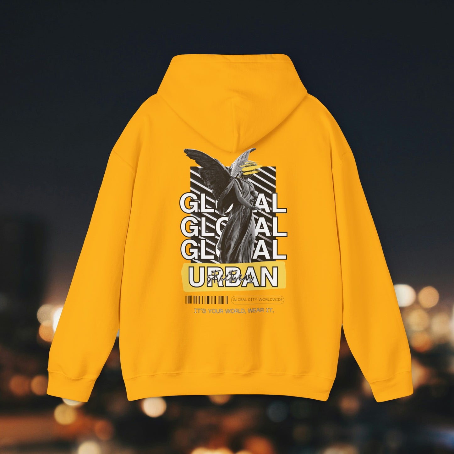 Urban Streetwear Hooded Sweatshirt